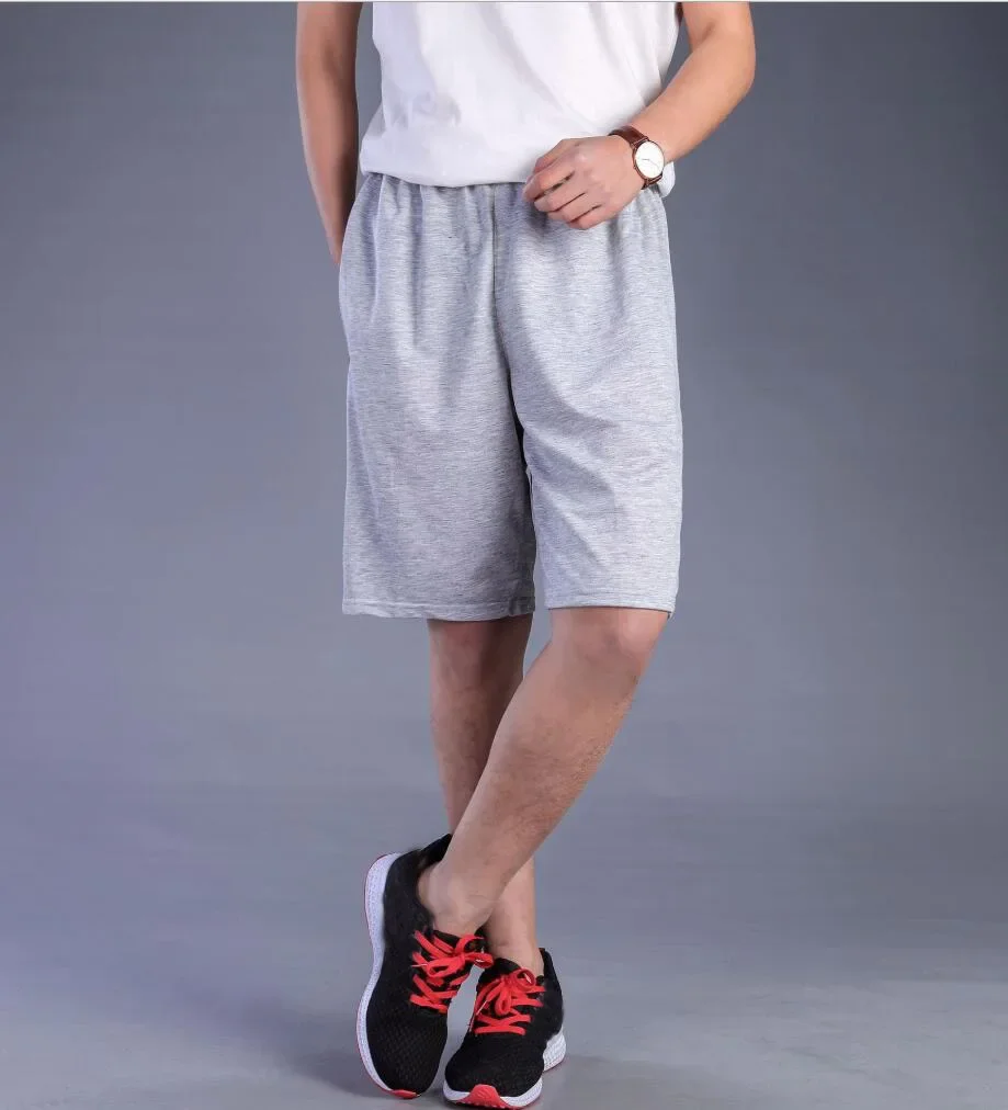 plus size large summer men cotton shorts soprts 6XL 7XL 5XL big sales cheap Comfortable Breathable soft loose shorts 150KG gray