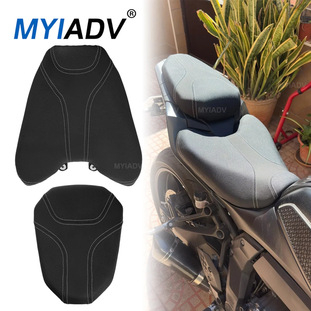 

For YAMAHA MT-07 FZ-07 MT07 FZ07 MT FZ 07 2025 2026 Motorcycle Front Rear Seat Cushion Rider Passenger Comfort Seats Accessories