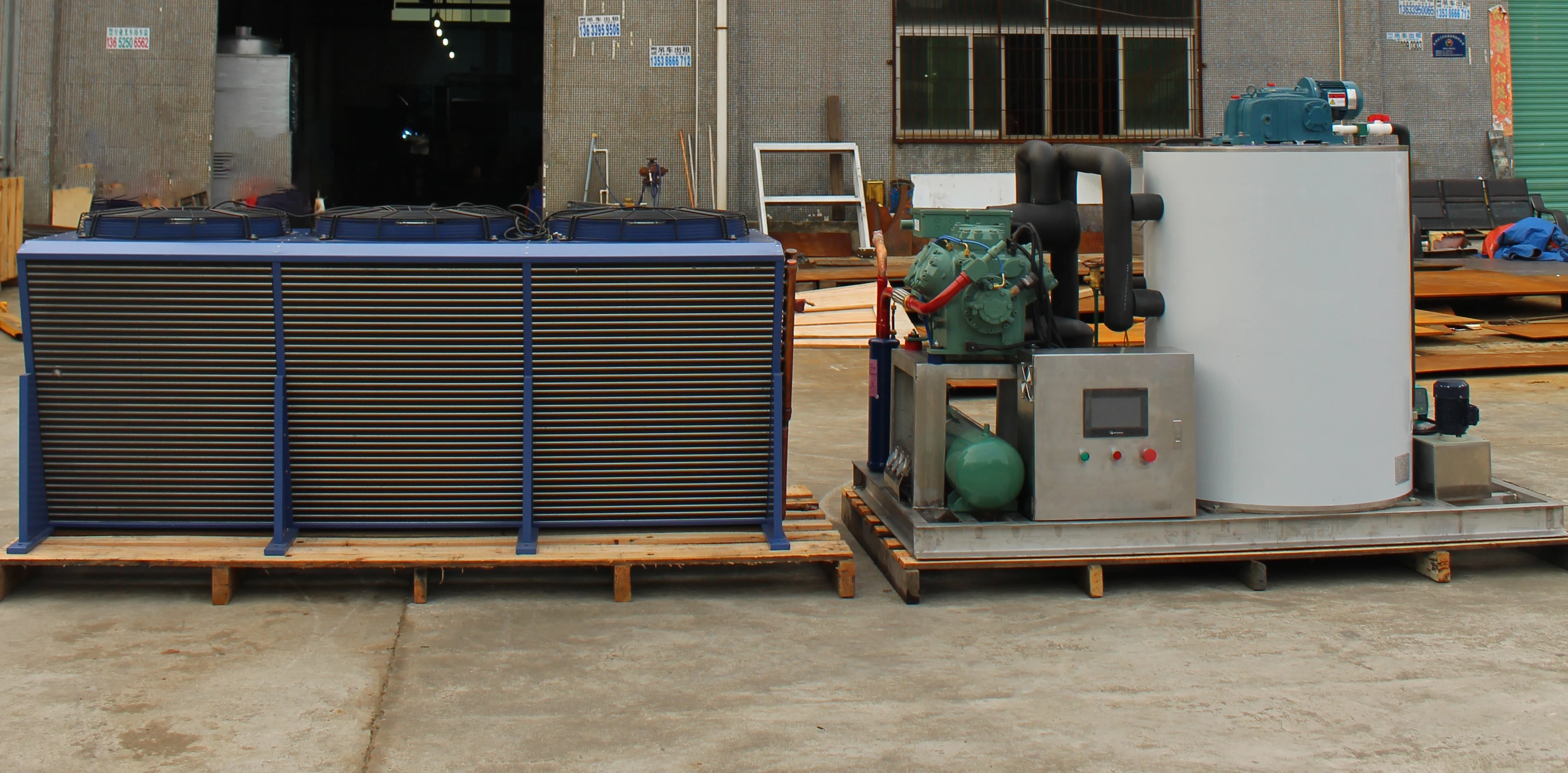 COLDPRO CF-5T-A Snow Industrial Flake Ice Machine Commercial Manufacturer Wholesale Ice Flake Machine For Food Processing