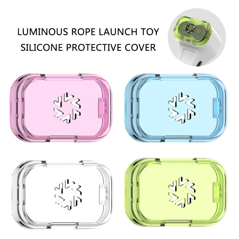 Plastic Cover Safe Accessory Cover Dustproof Cover Clear Cover for Lasso String Toy Rope Outlet Protective Cover Replaceable