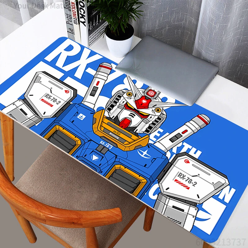 

Кожаный коврик для мыши Gundam, большой игровой коврик для клавиатуры, настольный коврик-ковер XXL для компьютера