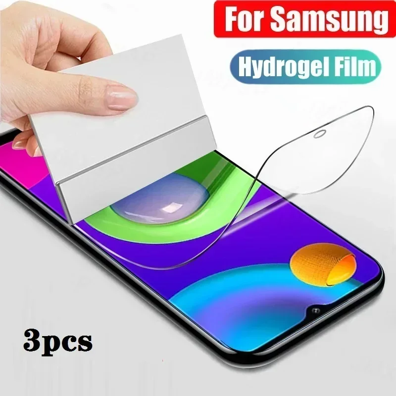 3PCS Full Cover Hydrogel Film Protective For Samsung A32 4G Screen Protector For Samsung Galaxy A32 5G A32 A326B A325F Film