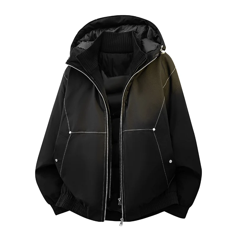7 Colors Women Hooded Winter Padded Jacket Windproof Water‑Resistant Zip‑Up Loose Warm Casual Thick Parka Coat Outerwear Ropa Mu