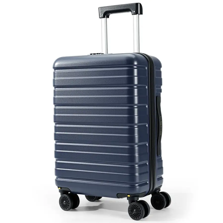 

Чемодан для ручной клади под сиденье, одобренный авиакомпаниями, с жестким корпусом и замком TSA, легкий, на прочных колесиках из ABS-пластика.