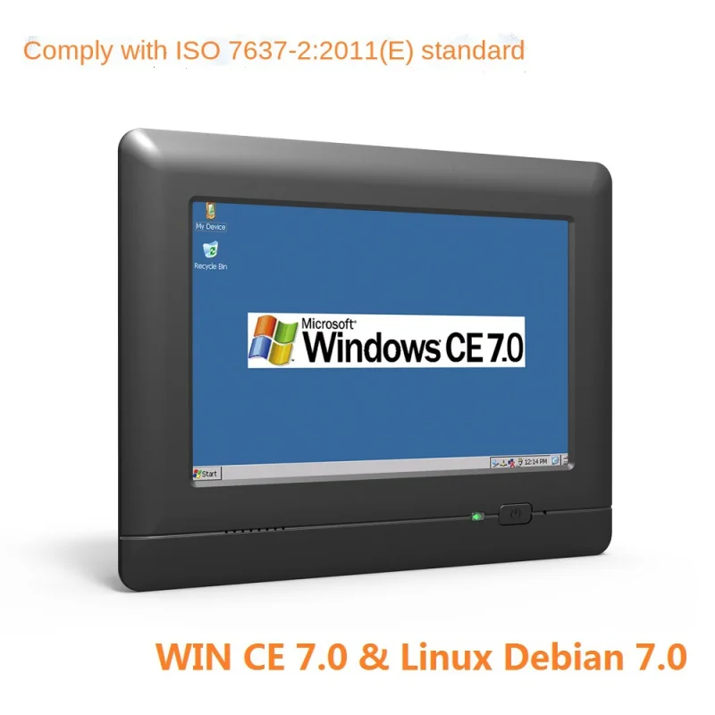 LILLIPUT 7 inch industrial control embedded tablet PC WIN CE&LINUX system GK-7600