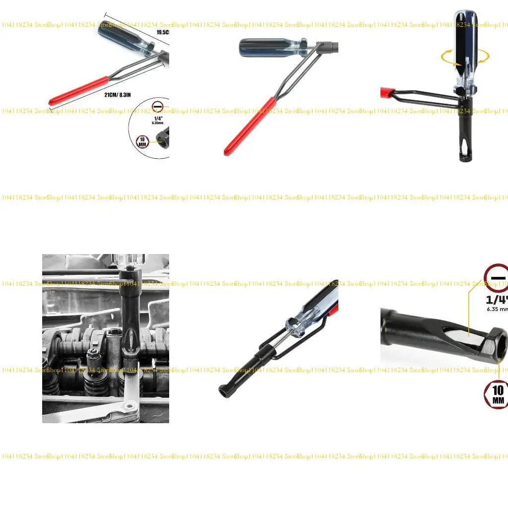 

P9FB 10mm Model Valves Adjustment Tool for Nut Slotted Valves Adjusting Studs for Japanese Auto Vehicle Engines