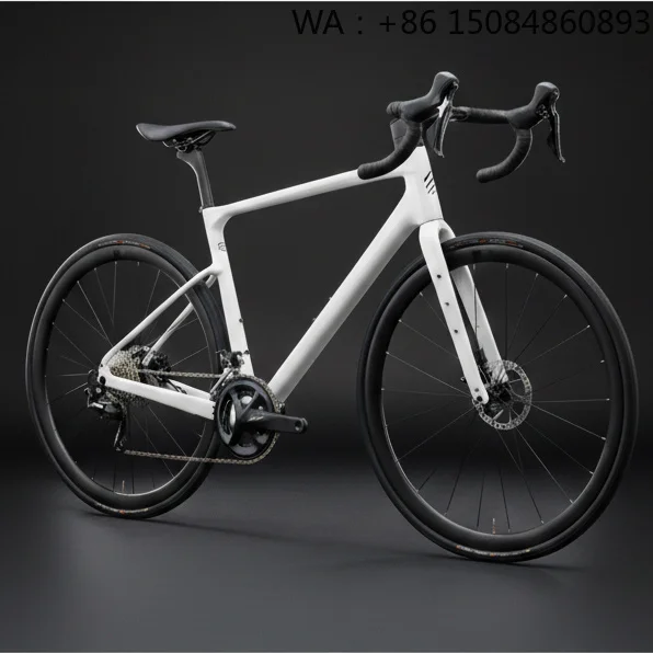 

700C Carbon Gravel City Bike, Carbon Fiber Material, Full Carbon Frame & Fork, 24 Speed Disc Brake Urban Bicycle