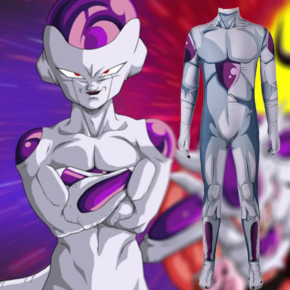 

Anime Cosplay Dragon Ball Costume Superhero Fall Out Male 3D Printed Spandex Zentai Bodysuits Cosplay Halloween Costume forAdult