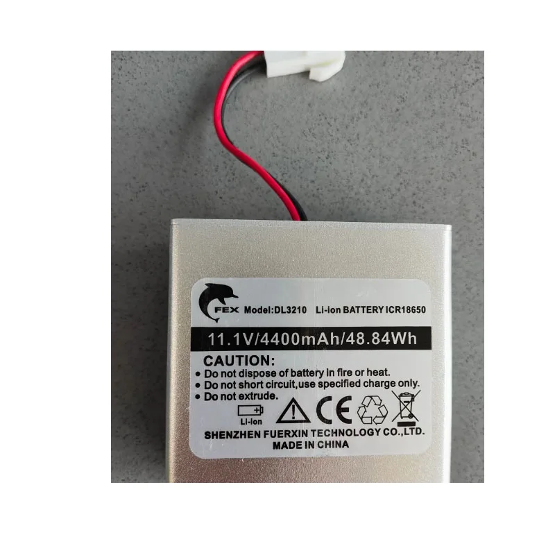 

NEW Applicable to DL3210 Kerui medical monitor battery: 11.1V 4400mAh ICR18650