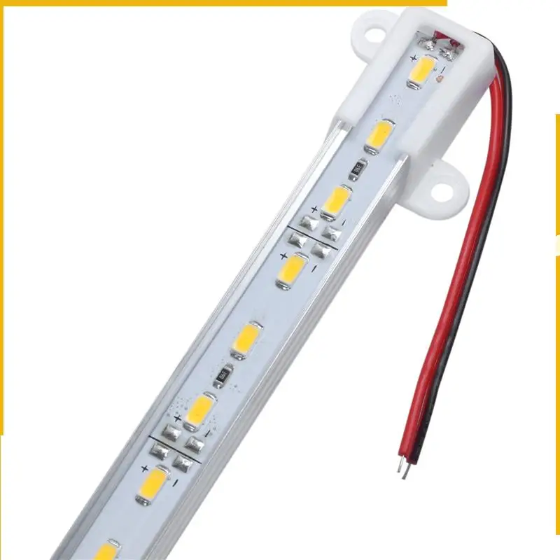 

A92P 3X 50CM 12V 36 LED 5050 SMD Hard Strip Bar Light Aluminum Rigid Warm White