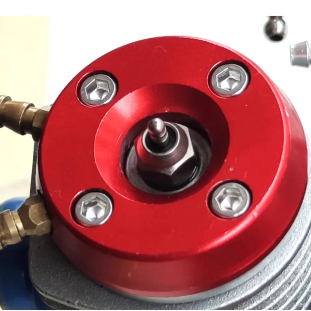 NF 21 Grade 3.5cc Methanol Engine Cylinder Head Bolt Hex Socket Head Cap Screw M3.5mm Thread Extended Bolt Accessory for Engine