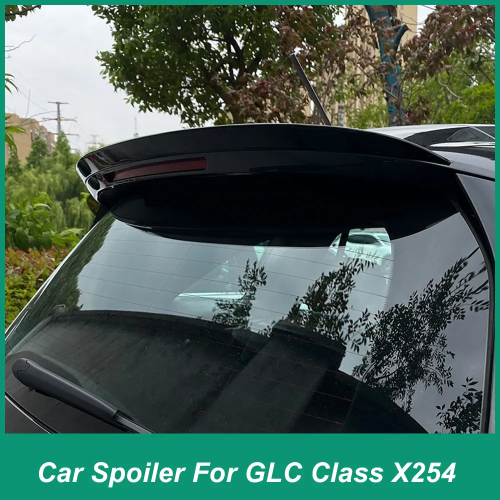 For Mercedes Benz GLC Class X254 2023+GLC260 300 AMG Fixed Wing Rear Iuggage Compartment Iid Spoiler Exterior Modification ABS