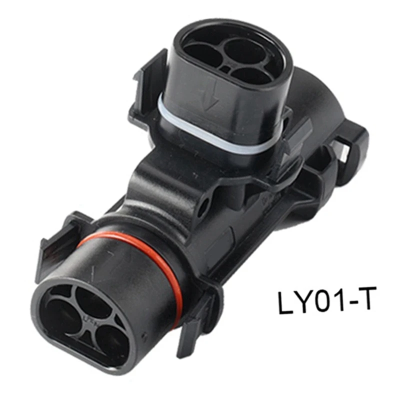 Солнечный фотоэлектрический разъем, водонепроницаемый IP68, 450 В, 40 А для фотоэлектрической панели, комплект параллельной защиты, комплект LY01-T для микроинвертора