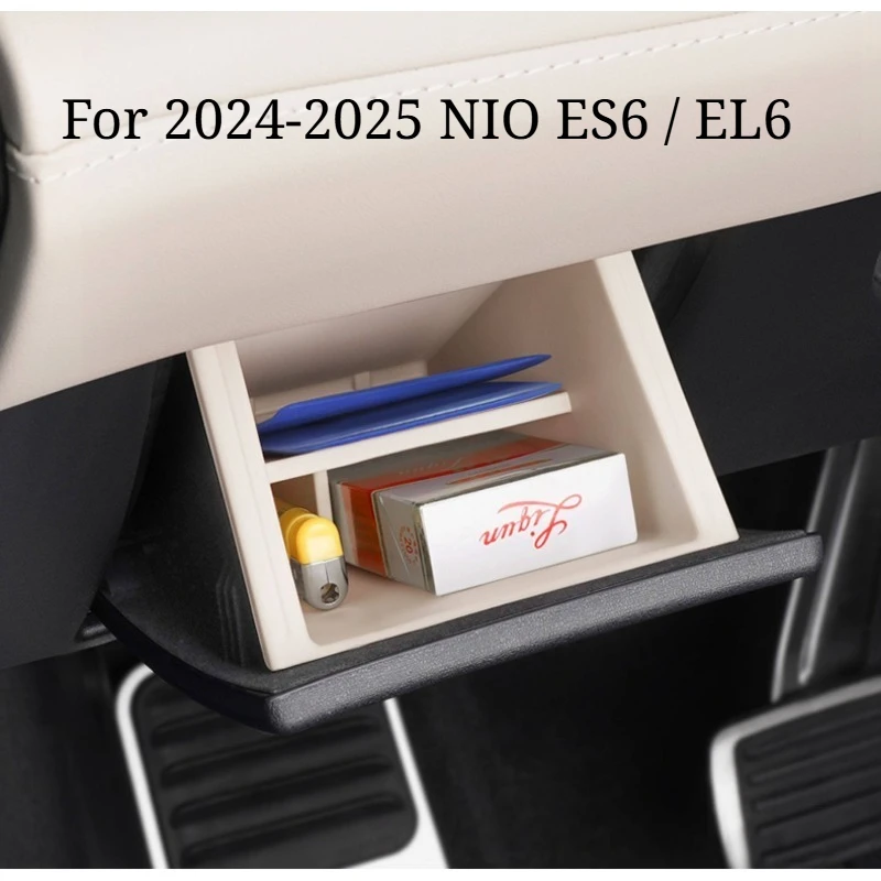 

Органайзер под приборную панель для NIO ES6 / EL6 2024-2025 – нижний отсек для хранения на руле, аксессуары для интерьера