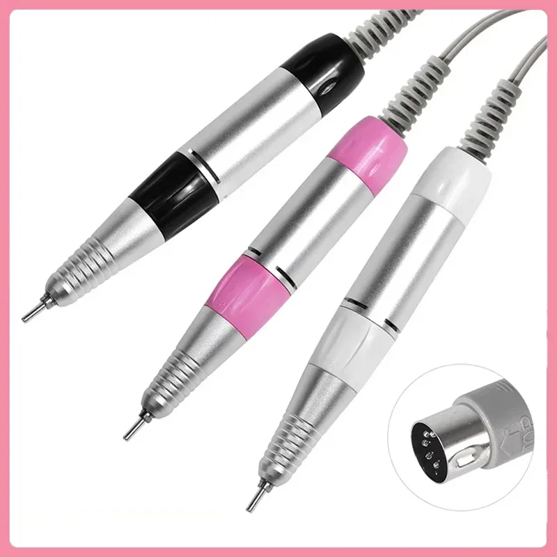 ماكينة حفر الأظافر الكهربائية 35000 دورة في الدقيقة 5 دبابيس مانيكير باديكير قبضة استبدال مقبض القلم أداة الجمال ABE ملحق #1