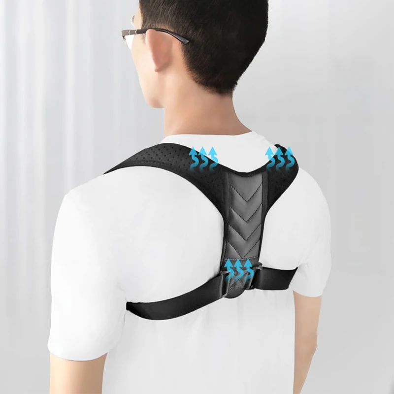 Posture Corrector Back Support Strap Brace Shoulder Spine Support Lumbar Posture Orthopedic Belts Adjustable Health Care