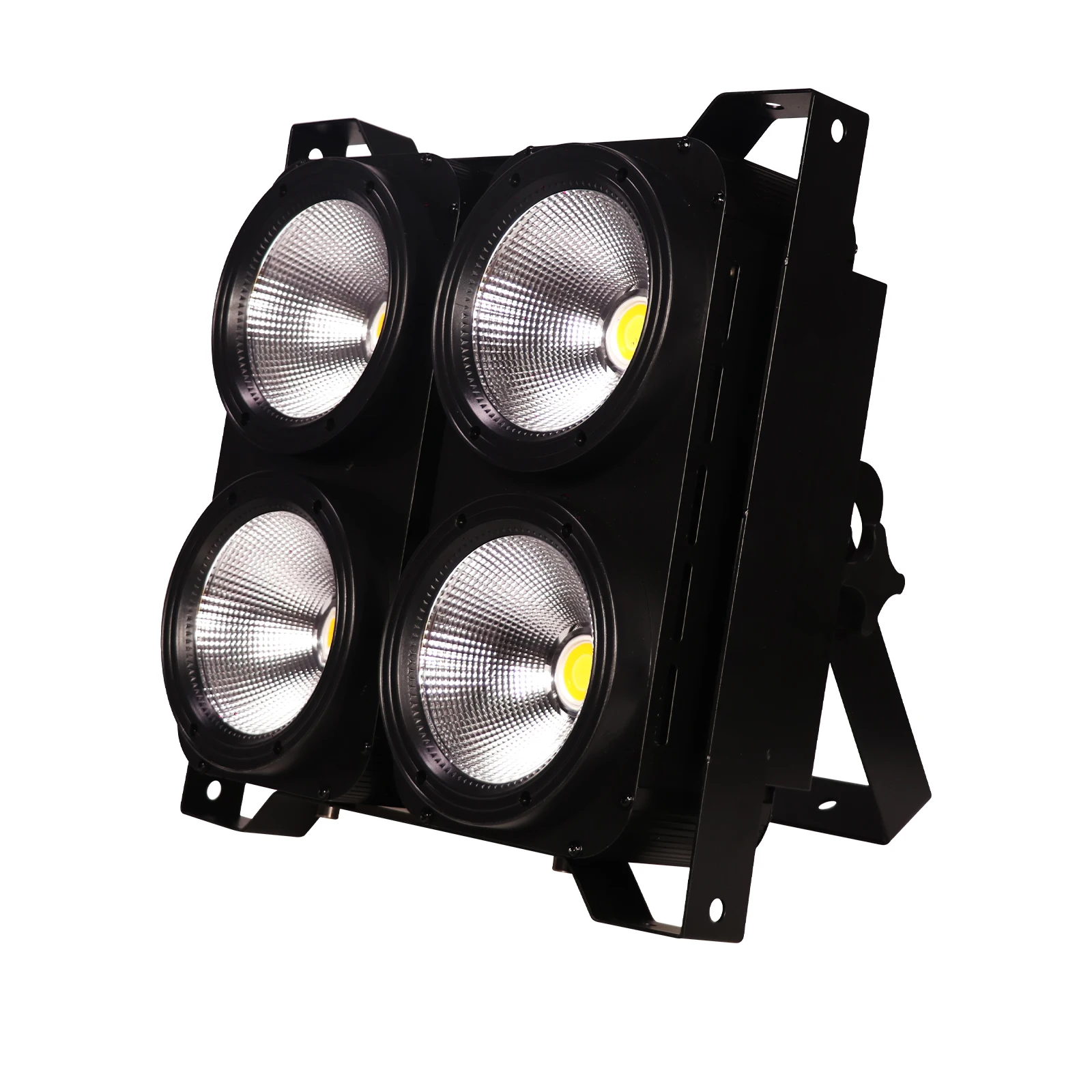 4 lamp holder 400W COB LED audience blind light, high brightness warm white/cool white DMX512 strobe light DJ disco club