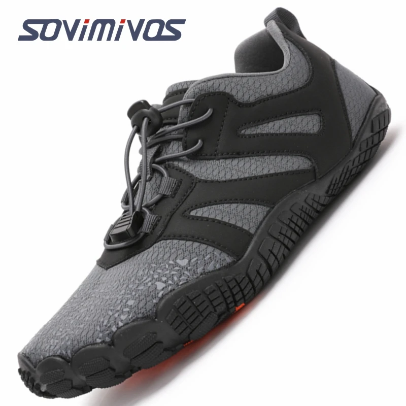 

Barefoot Shoes Men Wide Toe Box Zero Drop Men's Trail Running Cross-Trainer Wrestling Boxing Weightlifting Walking Shoes Women