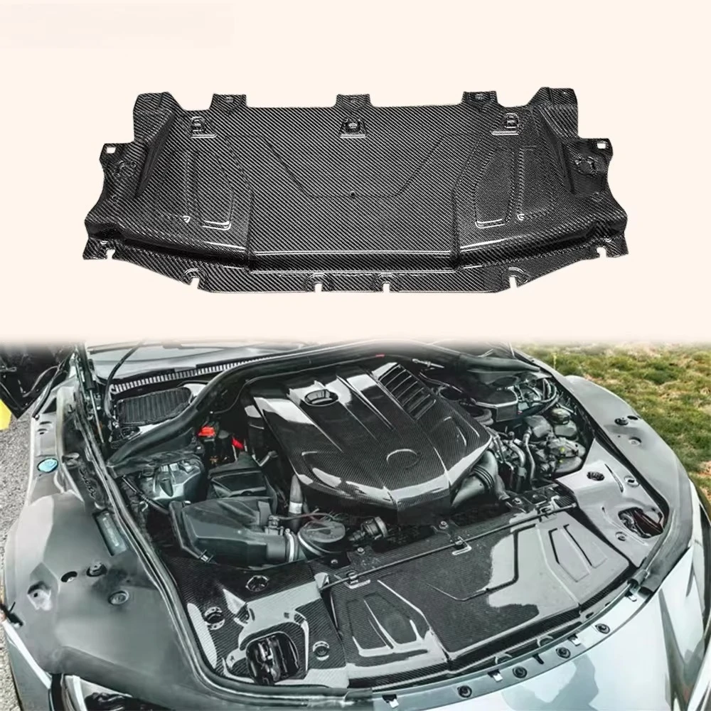 

For Toyota GR Supra MK5 A90 A91 19-24 OE Carbon Front Engine Cooling Slam Panel