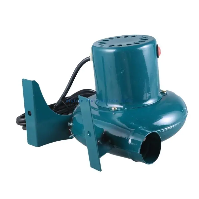 H37D دليل شواء مروحة منفاخ 60 فولت 40 واط كبيرة تدفق الهواء مروحة للتخييم النزهات رحلة شواء #2