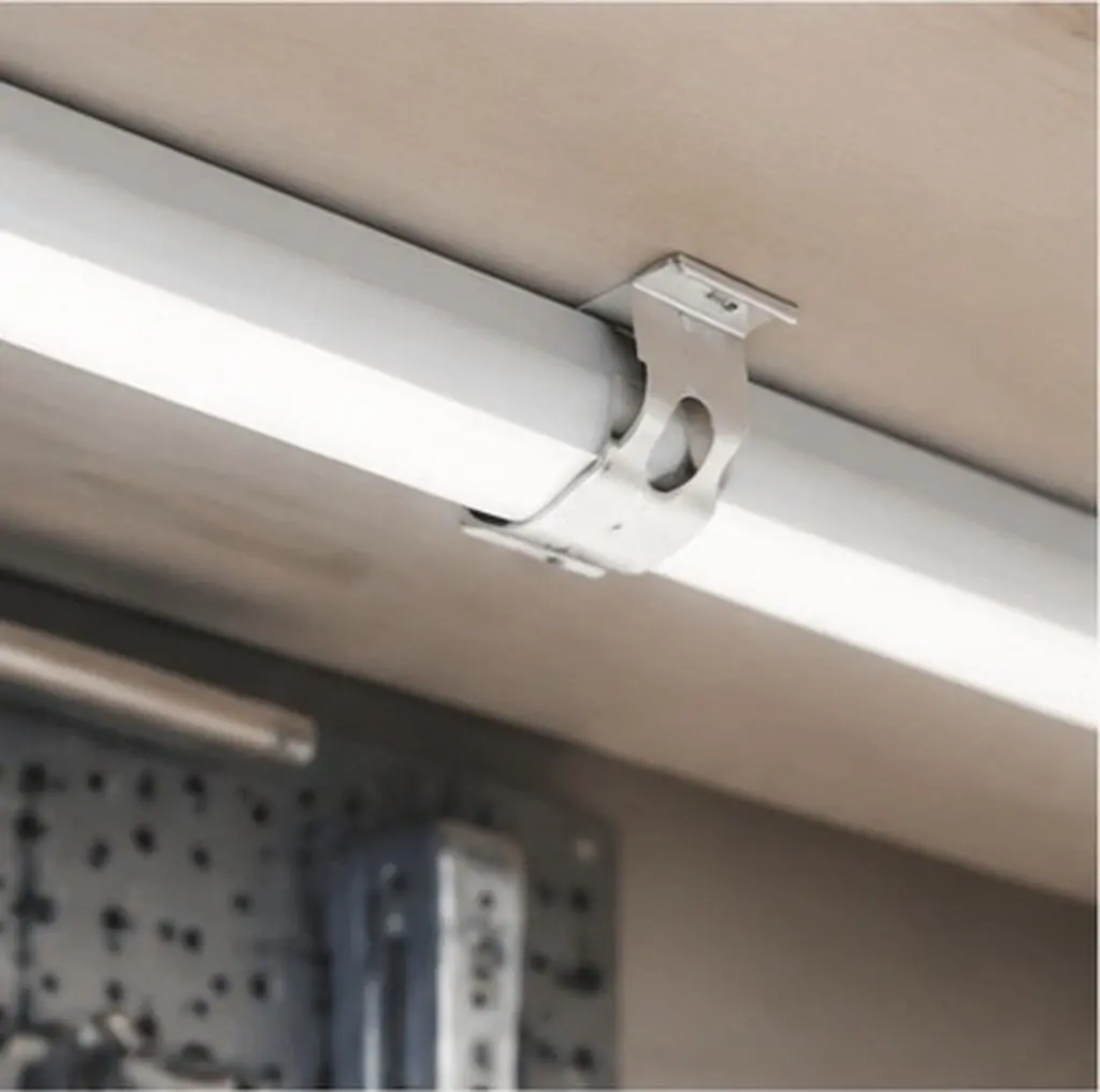 100Pcs High Strength Tube Holders Reliable Fluorescent Light Mount Bracket for T5 T8 LED Tube Fixing Tough Lamp