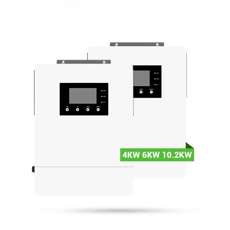 New 6kW 220V Hybrid Solar Inverter with Smart WIFI IP20 Protection MPPT Controller 6kw Load Power Single Triple AC Output