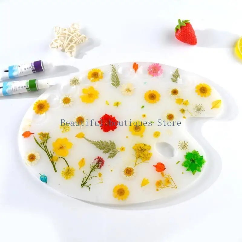 U4LF Artist Paint Paint Silicone Mold Agate Resin