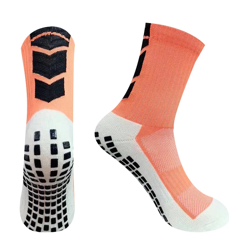 Chaussettes de football coordonnantes pour adultes et enfants, coordonnantes, épaisses, respirantes, sports, football, cyclisme en plein air