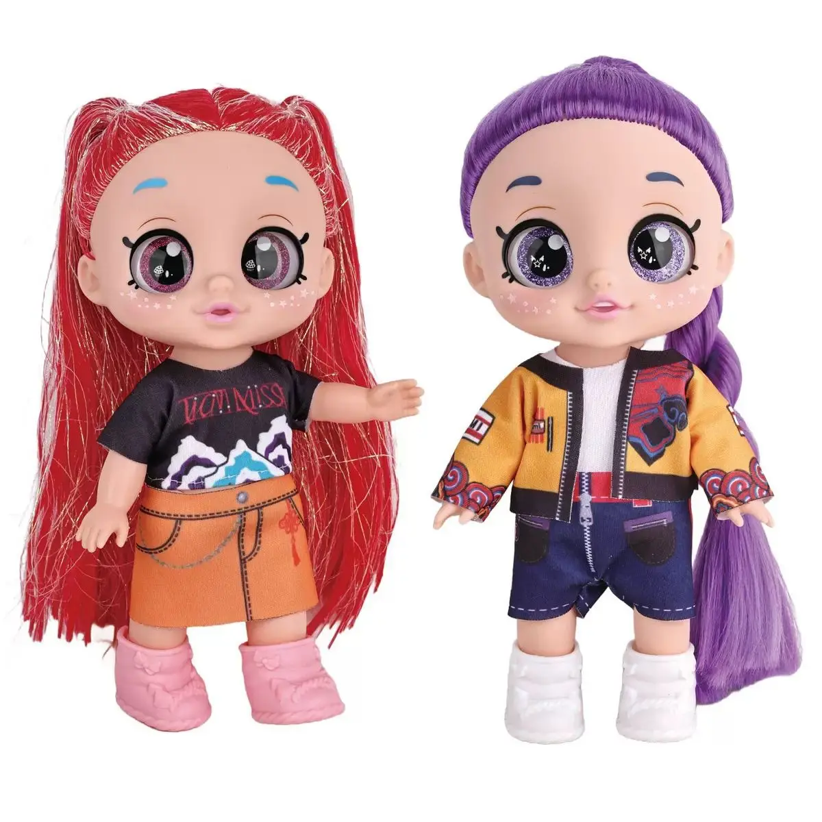 

KPOP Demon Hunters Doll Toy with 5D Eyes Music Function Vinyl Figure Tiger Design Perfect Gift for Kids Birthday and Festival