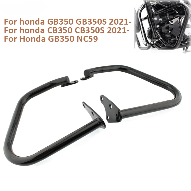 

Motorcycle Engine Guard Crash Bar Bumper Safety Protection For honda GB350 GB350S CB350 CB350S 2021 GB350 NC59 GB CB 350 350S