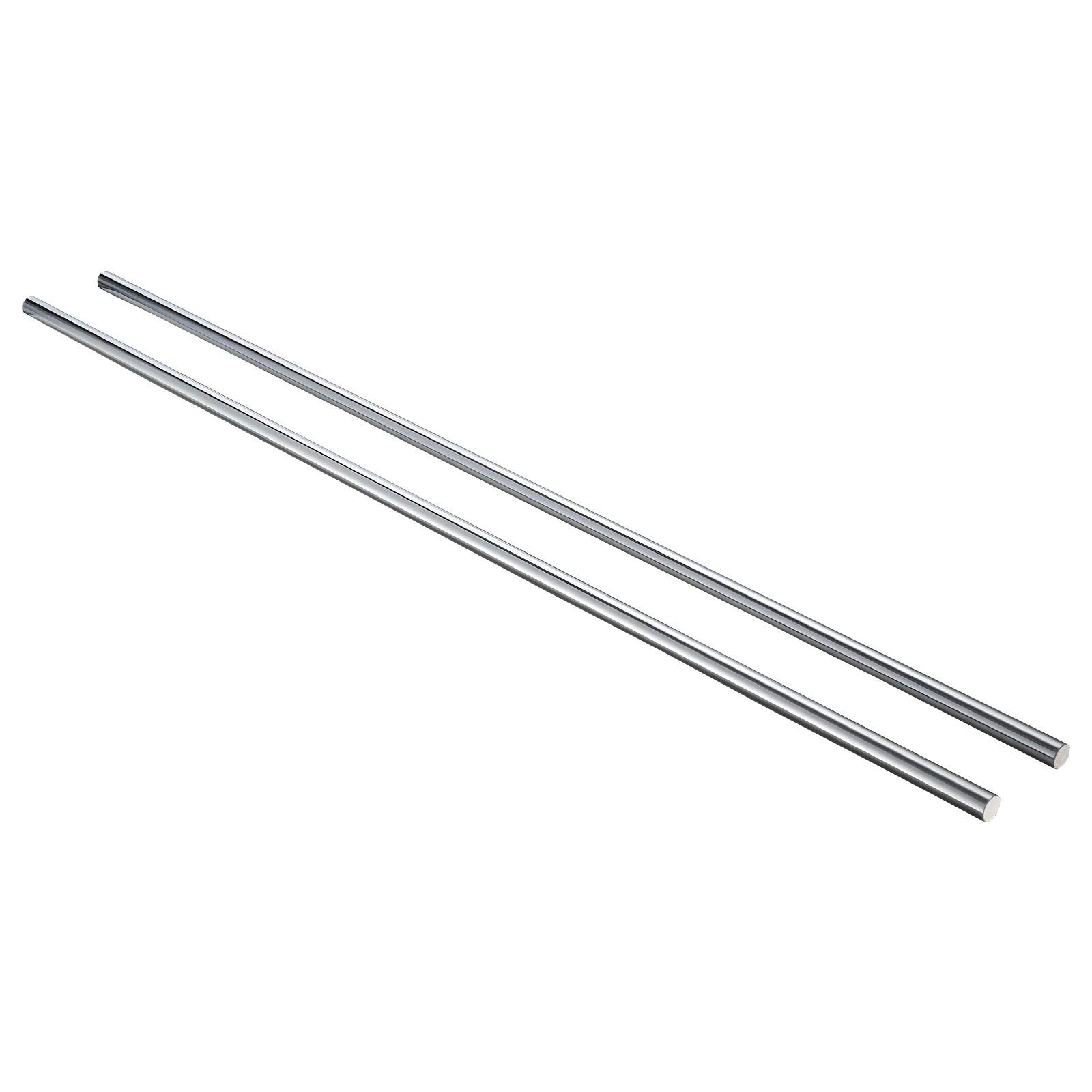 2PCS Linear Motion Rod, 20 mm x 1200 mm (0.79 x 47.24 in), SFC20 Carbon Steel Linear Rod Shaft, Anti Rust and High Precision, High Hardness Shaft