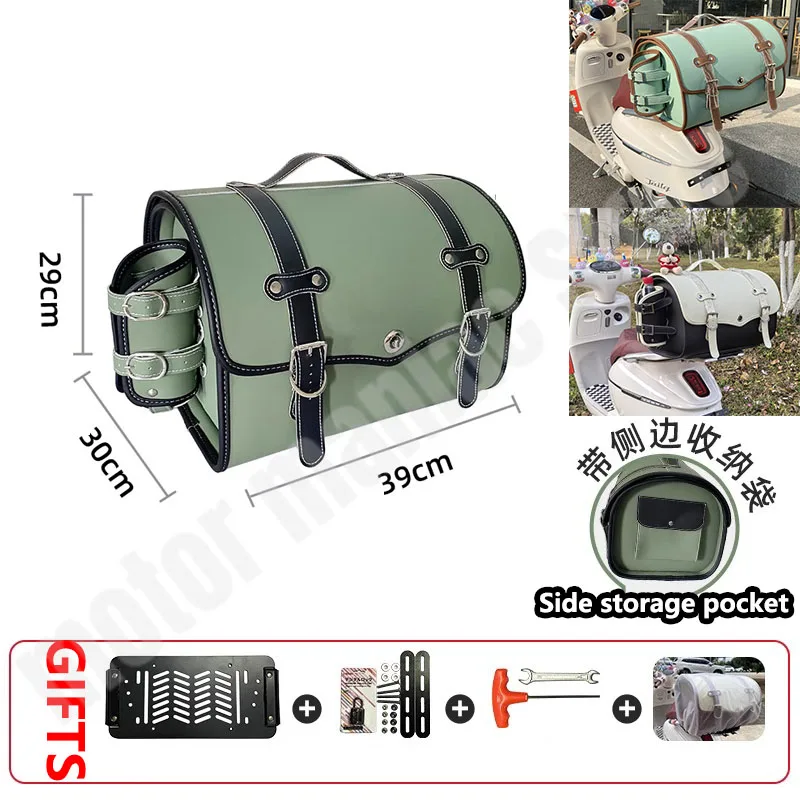 

Motorcycle Waterproof Tail Bag for Honda NS125LA Cruiser Scooter Travel Luggage Bag Side Saddlebag motorcycle Tail Box