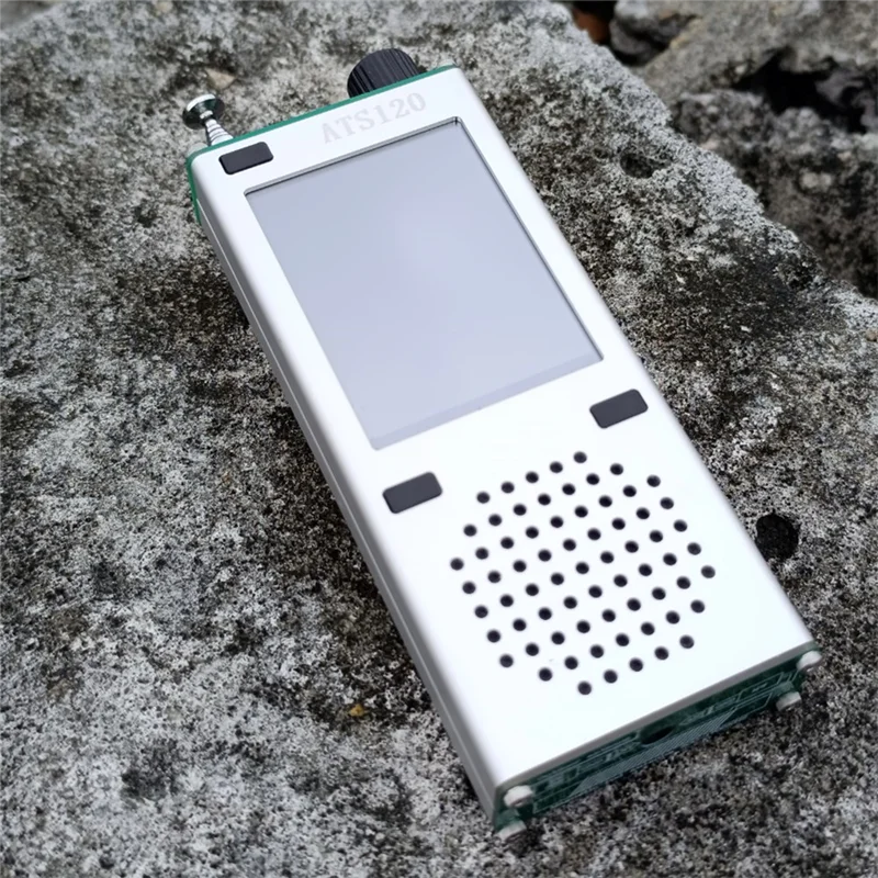 

SVFE-gПортативный ATS120 SI4732 ESP32 Bluetooth SSB FM RDS 64-108 МГц AM LSB USB Вседиапазонный радиоприемник + 2,4-дюймовый сенсорный экран