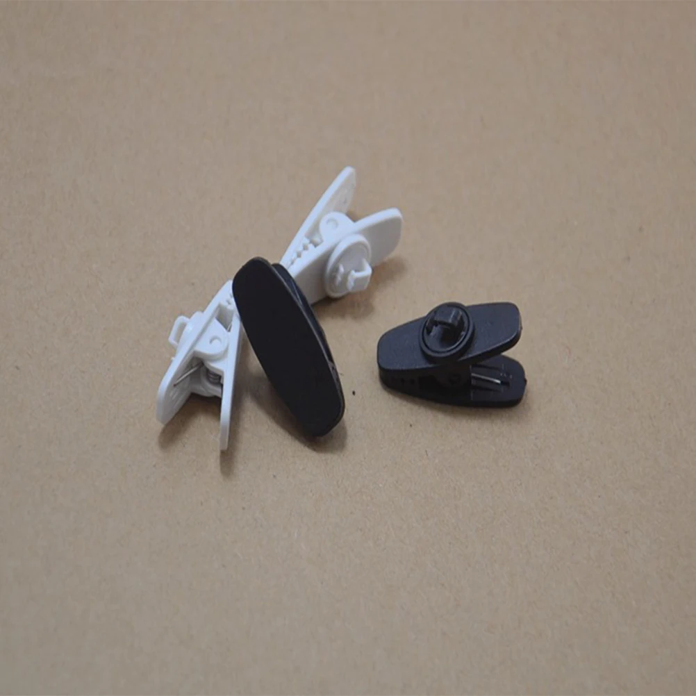 

5pcs Rotating Headphones Clamps Durable Flexible Cable Holder For Headset Mounting On Vertical Horizontal Surfaces Organizer