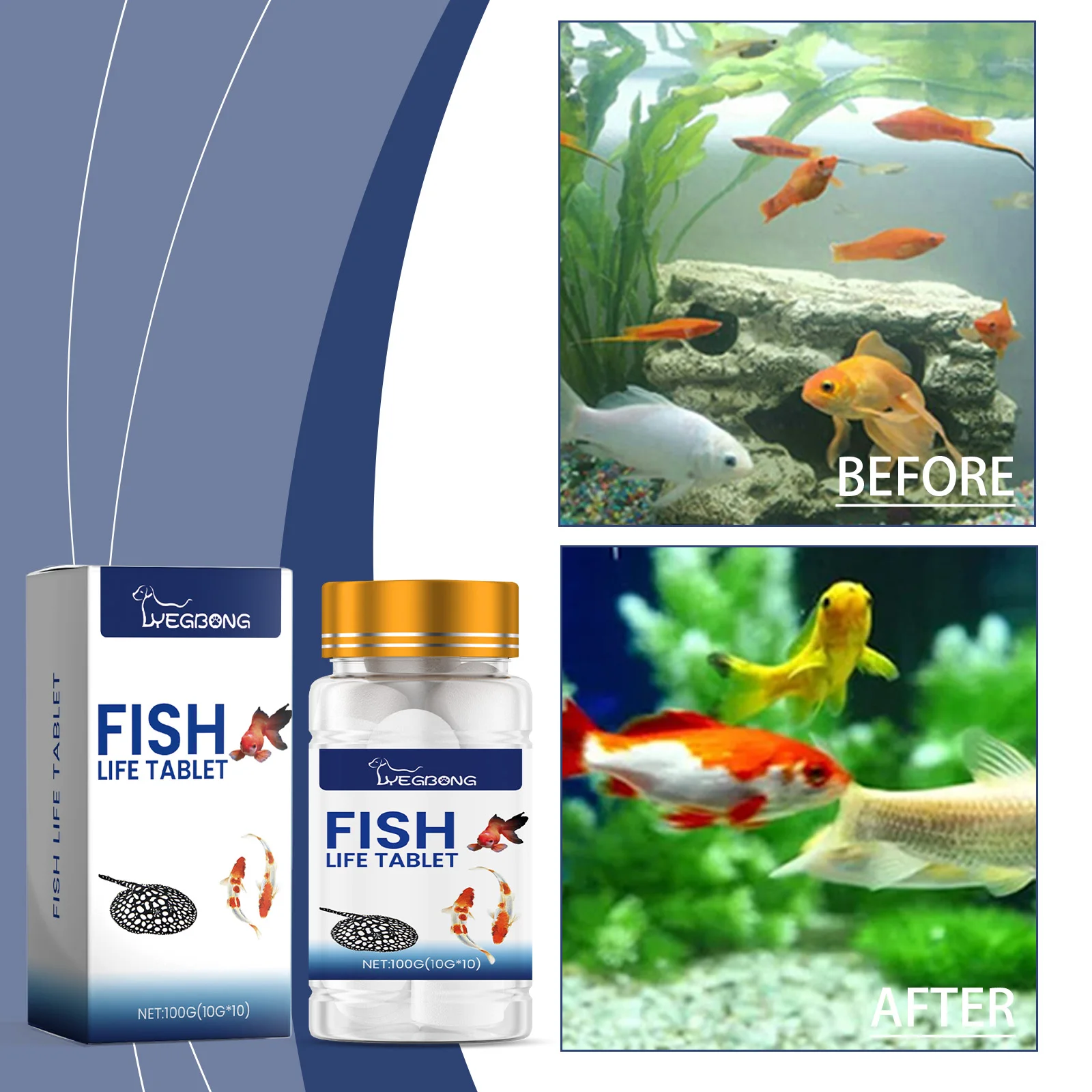 Sal de acuario para peces ornamentales, estabilizador de pH enriquecido mineral, suavizante de agua y equilibrador de dureza, seguro para tanques de agua dulce