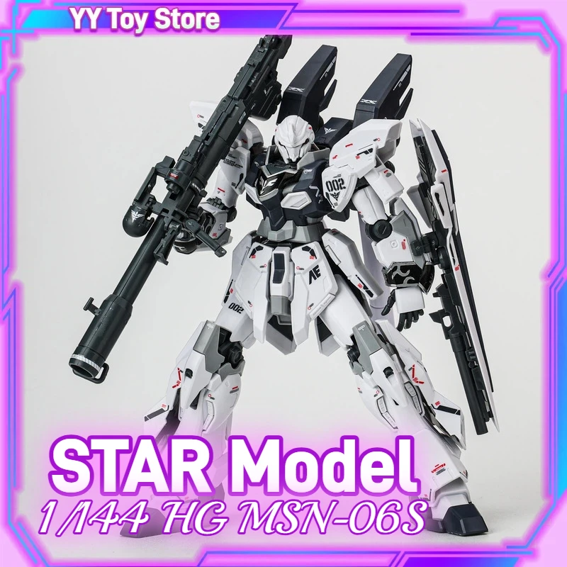 

В наличии: Модель STAR 1/144 HG MSN-06S UC Sinanju Stein PB, наборы для сборки, аниме-фигурки, роботы, игрушки, подарки