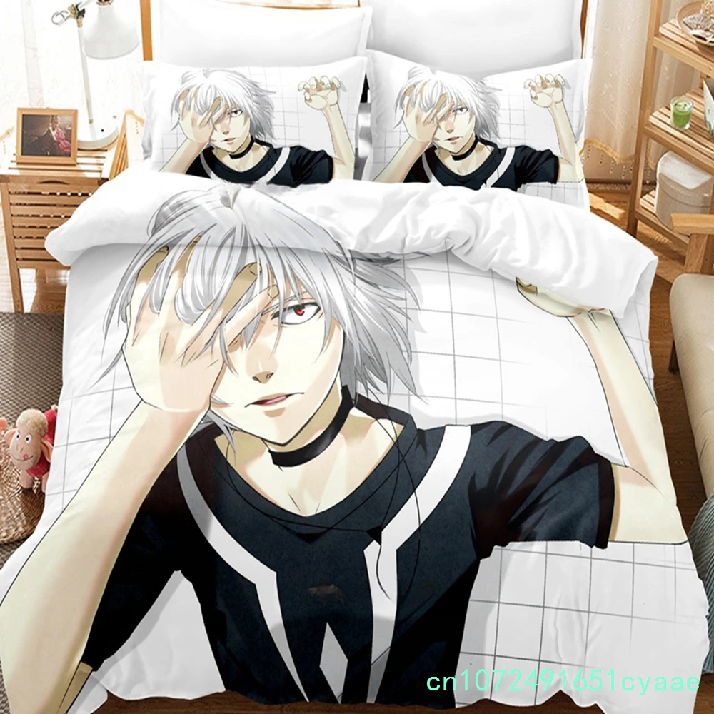 Fashion Anime A Certain Scientific Accelerator Bedding Set Single Twin Full Queen King Size Bed Set Adult Kid Bedroom Duvetcover