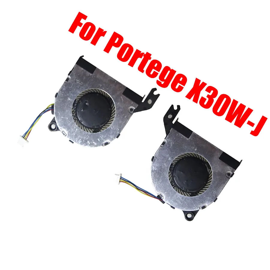 Laptop Fan For Dynabook For Portege X30W-J A pair DC5V 370mA