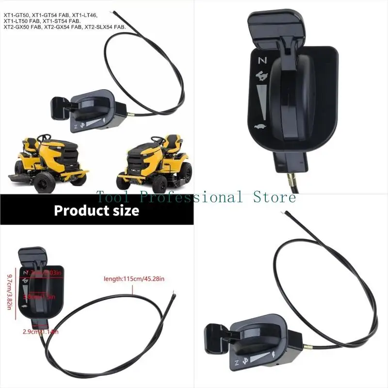 

57QF 946-05098C Replacement Throttle Cable Choke Cable For Efficient Lawn Maintenance