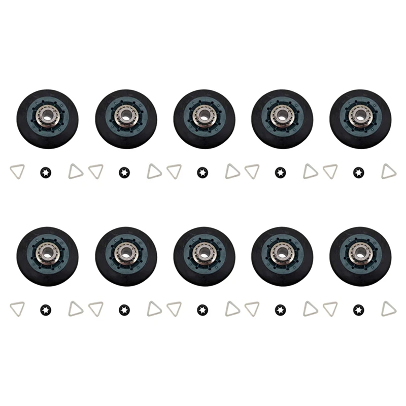 

10 Piece Suitable For W10314173 Dryer Drum Wheel Suitable For W10314173 8536973 8536974 AP6019303 PS11752609