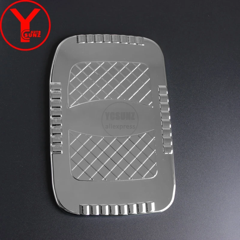 YCSUNZ abs chrome fuel tank cover stickers gas parts accessories for Toyota Hiace Commuter 2005-2018 2008 2009 2010 2012 2014