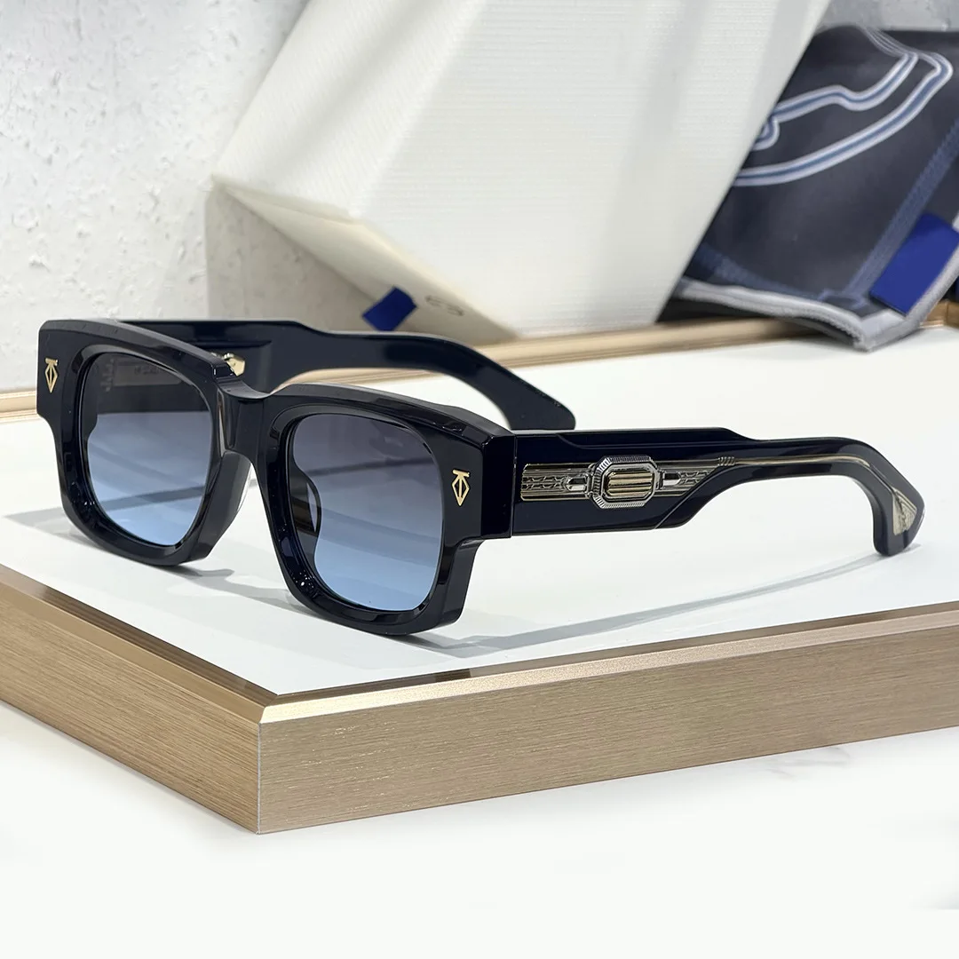 

Unisex High Quality Luxury Acetate Sunglasses Classic Designer UV400 Protection Eyewear With Gift Box vintage