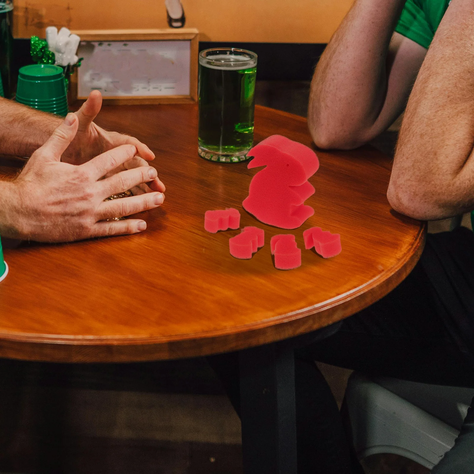 1 مجموعة الإسفنج الأرانب ضرب الكرتون الدعامة عن قرب للتحايل مرحلة الحفلات الحيل لوازم الخدع السحرية التماثيل الأرنب الصغيرة #5