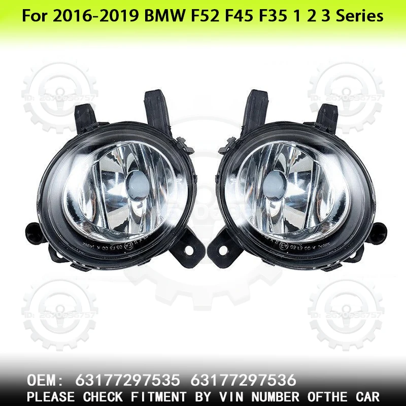 

Для BMW F52 1 серии F45 2 серии F35 3 серии 2016-2019 гг., противотуманные фары переднего бампера 63177297535 63177297536