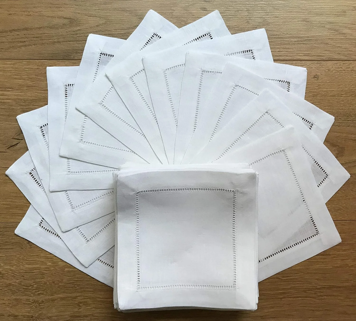 Cocktail Napkins Linen Blend Cocktail Napkins Set 6x6Inch Cloth Coasters Elegant Reusable Beverage Napkins for Wedding Party Bar