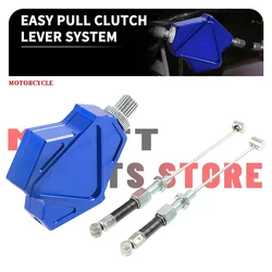 For HONDA VTX1300 VTX1300C VTX1300 RETRO VTX 1300 C Easy Pull Clutch Lever Motorcycle Aluminum Stunt Clutch Cable Easy System