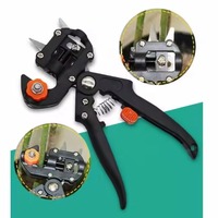 1 Pcs Garden Tools Chopper Fruit Tree Pruning Shears Scissor Grafting Tool with 2 Blades Pruner Tree Cutting Tools Grafting Tape