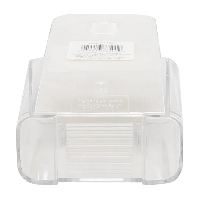 

A68Z, 18 упаковок, тройной держатель для брошюр премиум-класса шириной 4 дюйма, пластиковый держатель для брошюр, настенное крепление, прозрачная столешница