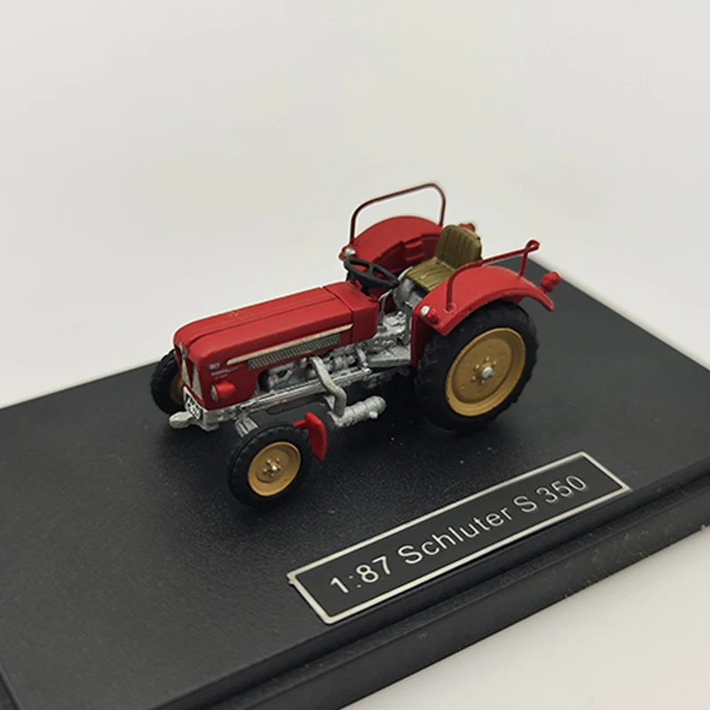 1:87 Scale Resin Germany Schluter S 350 Tractor Toys Cars Model Classic Adult Nostalgia Souvenir Collectible Gift Static Display