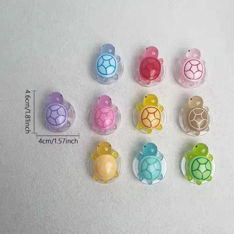 Support de téléphone tortue lumineuse coréenne, anneau de doigt Griptok, pour étuis iPhone Samsung, Support de prise Tok, cadeau pour fille